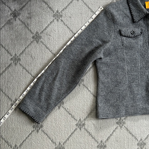 Ruby Rd. Gray Wool Jacket - Picture 6 of 7